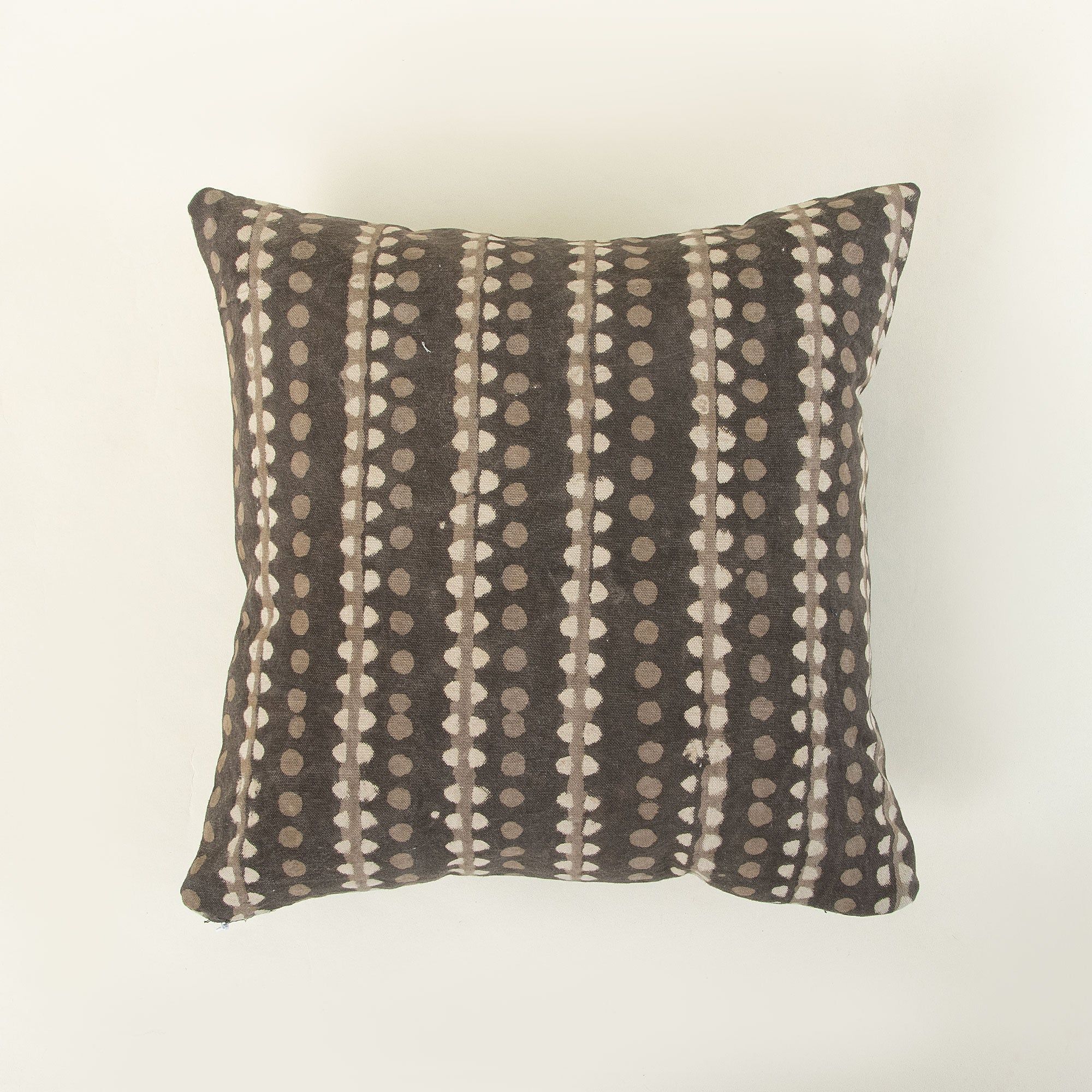 Hand Block kashish Print Cotton Canvas Cushion Cover